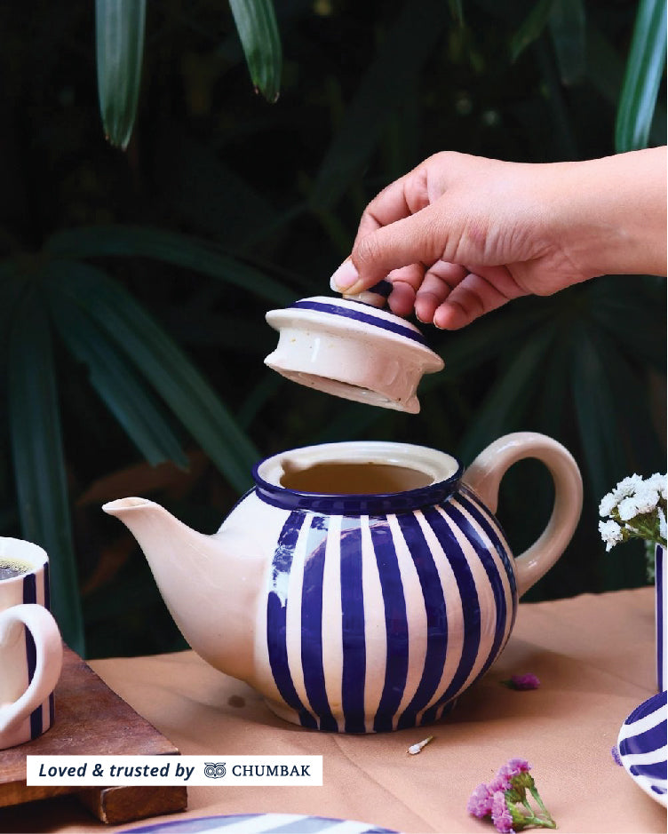 Classic Mediterranean Tea Pot