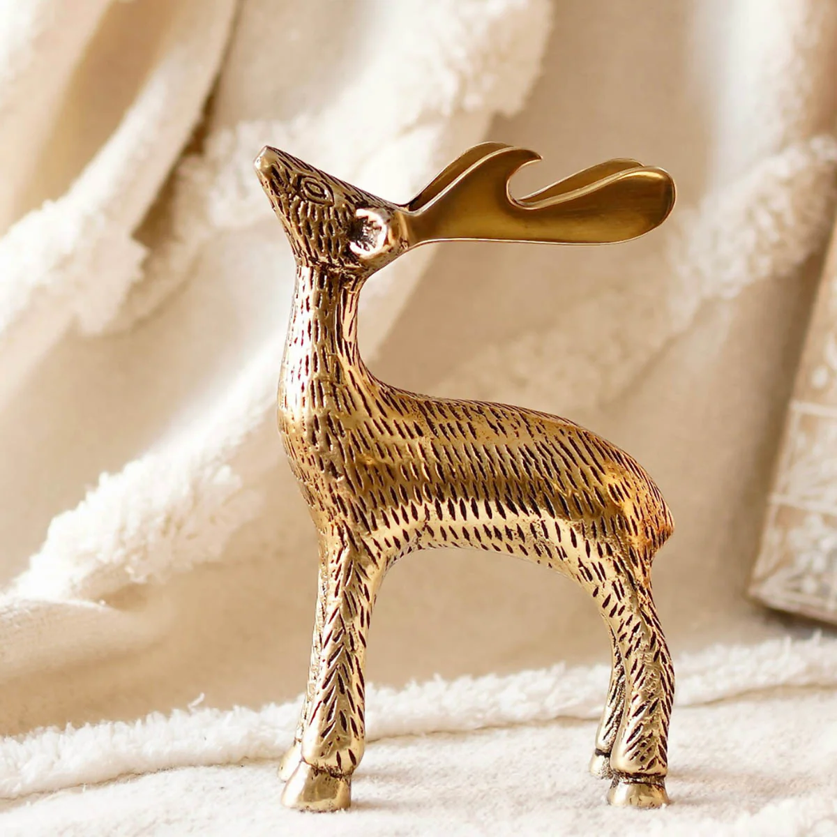 Deer Gold Figurine