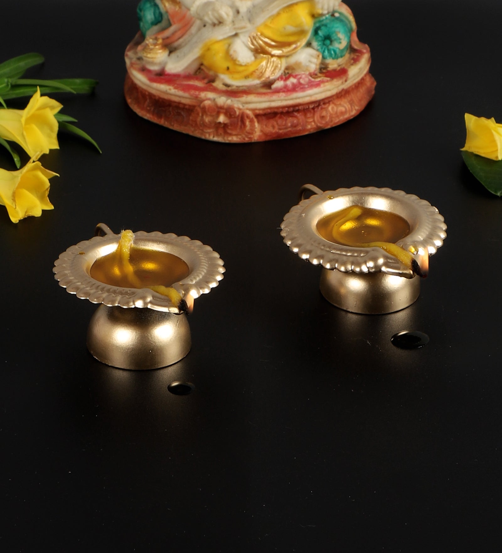 Classic Tea-light Diya Set of 2