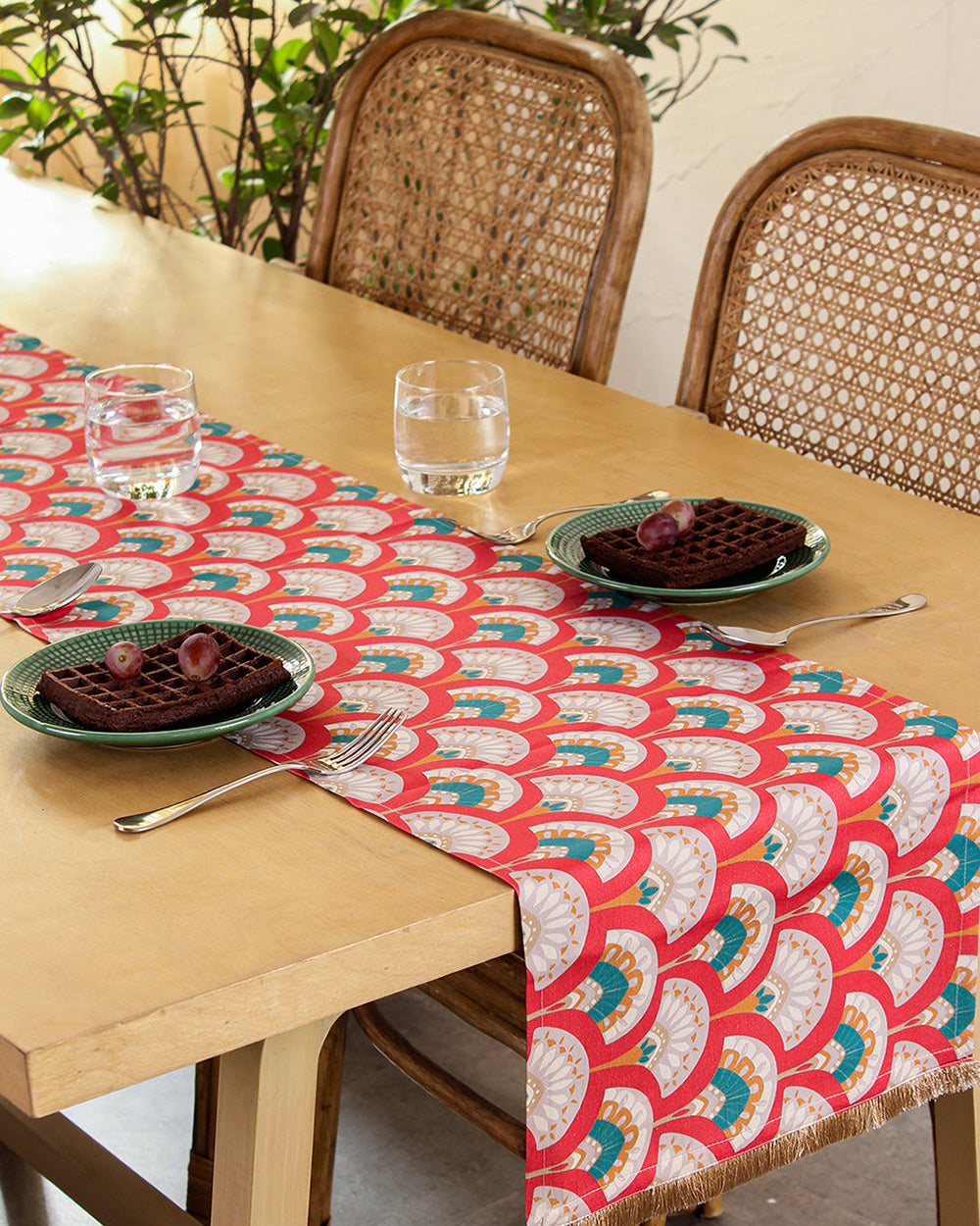 Festival Flair Table Runner - Red