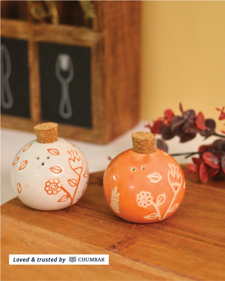 Apricot Salt & Pepper Shaker