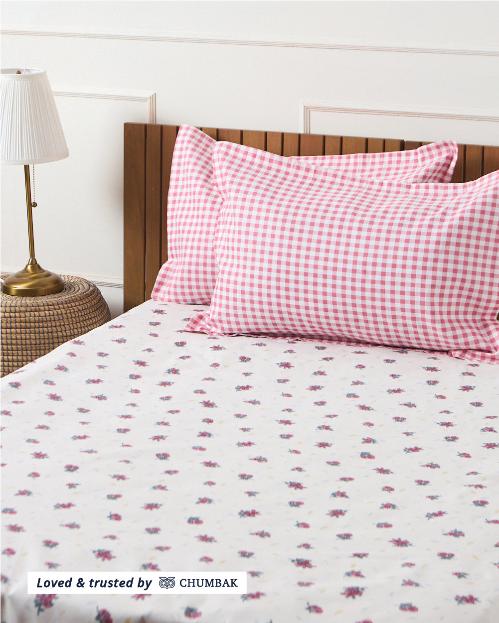 Bloom Story -  Queen Size Bedsheet Polycotton