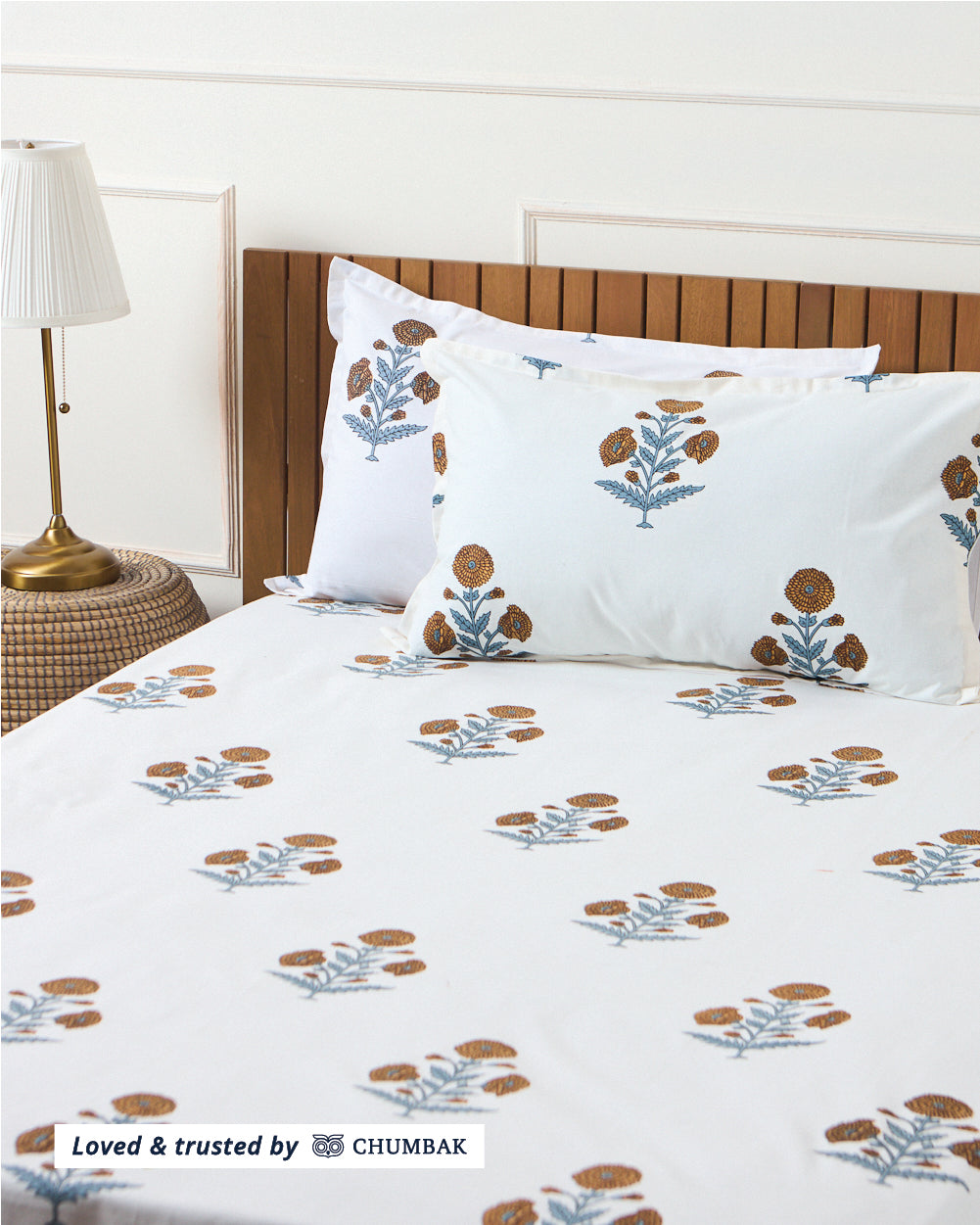 Bloomin’ Boota – Marigold Bedsheet Set