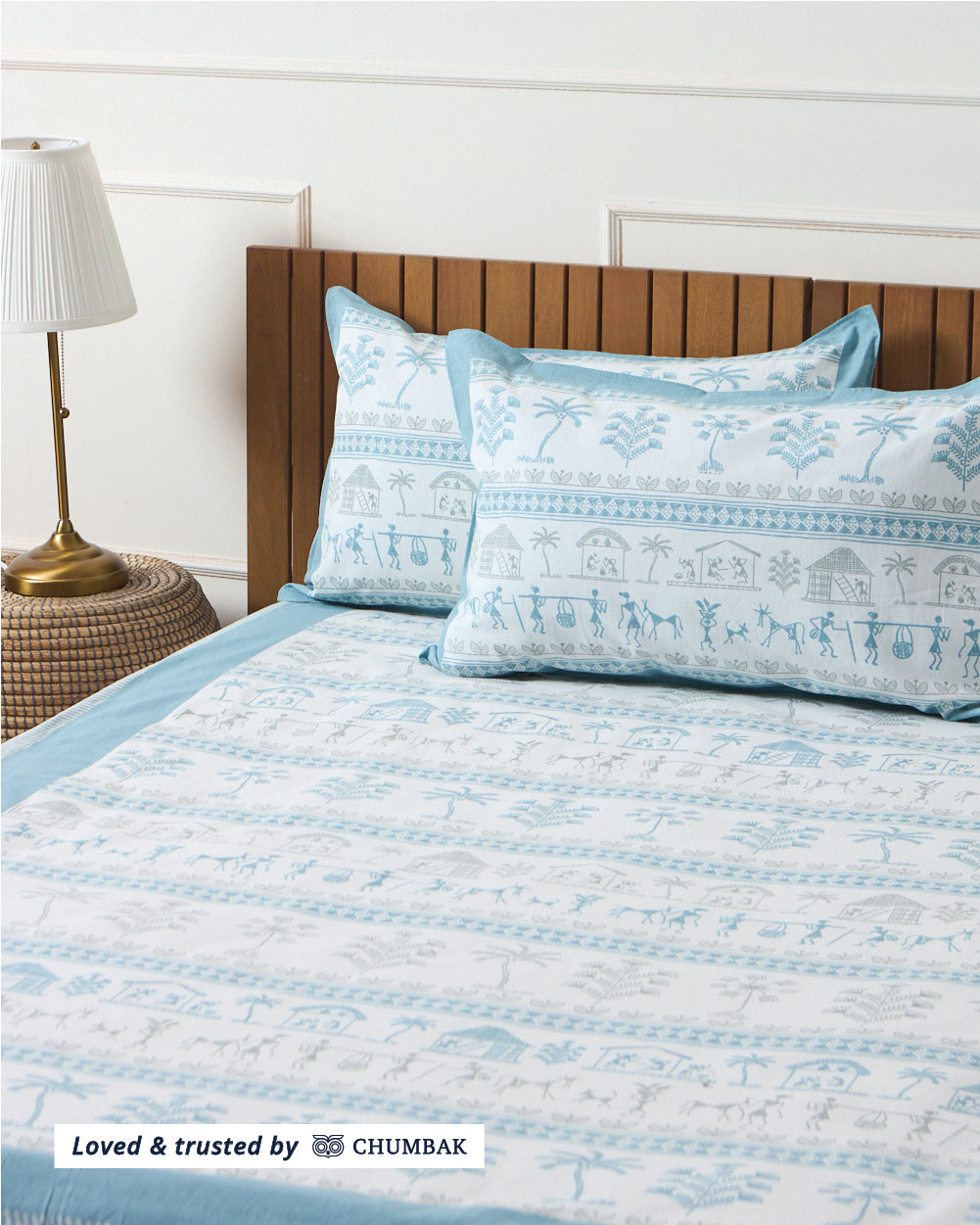 Tribal Trails - King Size Bedsheet Set 180TC