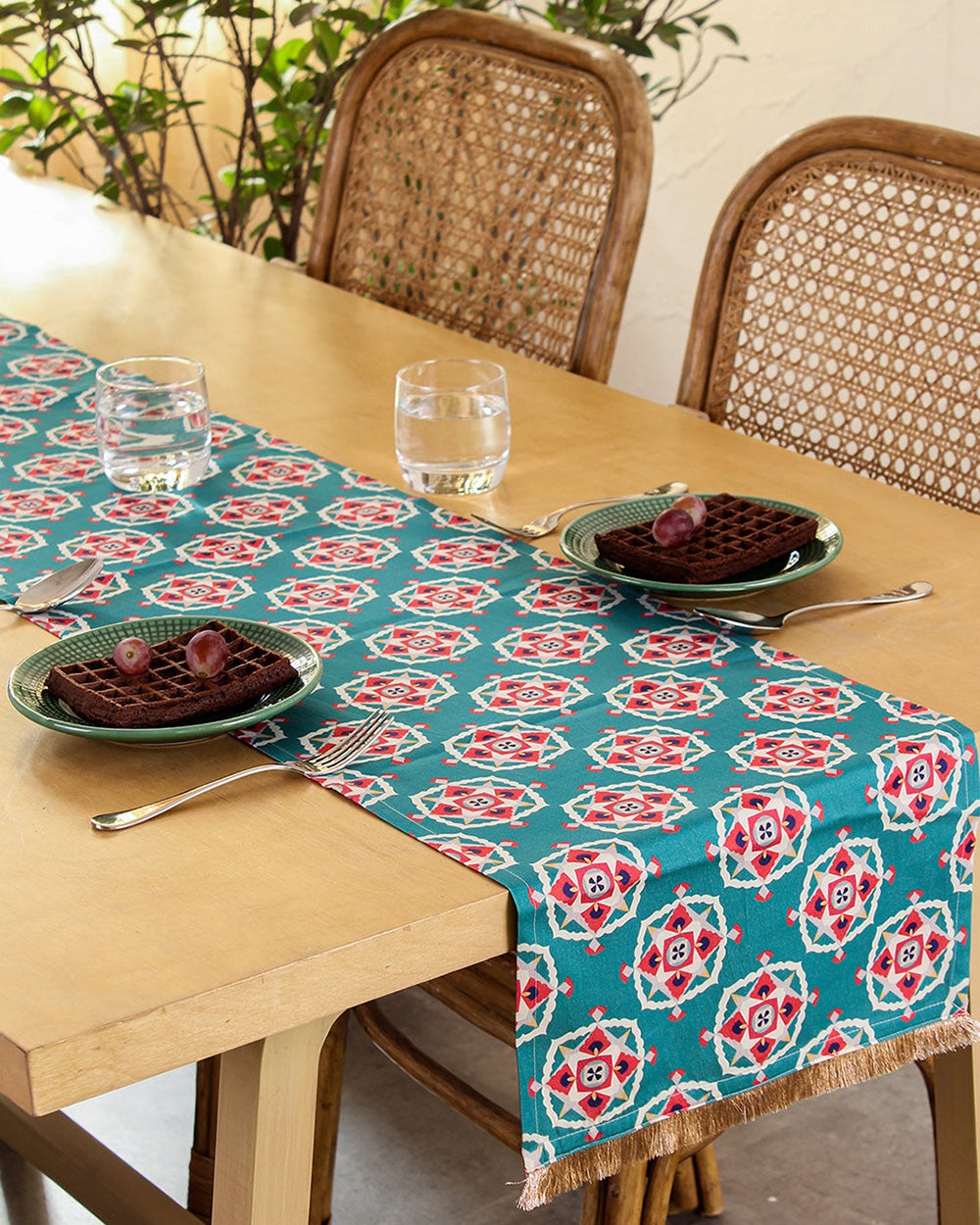 Festival Flair Table Runner - Blue