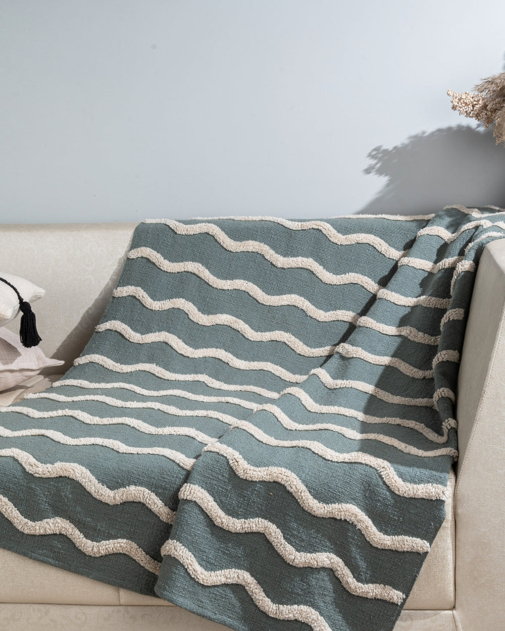 Sea Swirl Throw Blanket