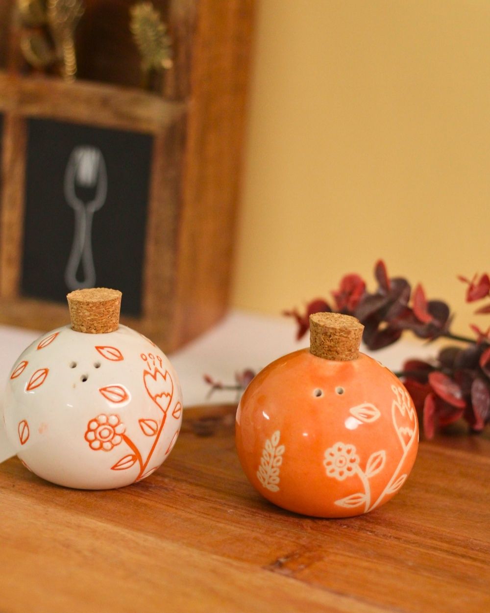 Apricot Salt & Pepper Shaker