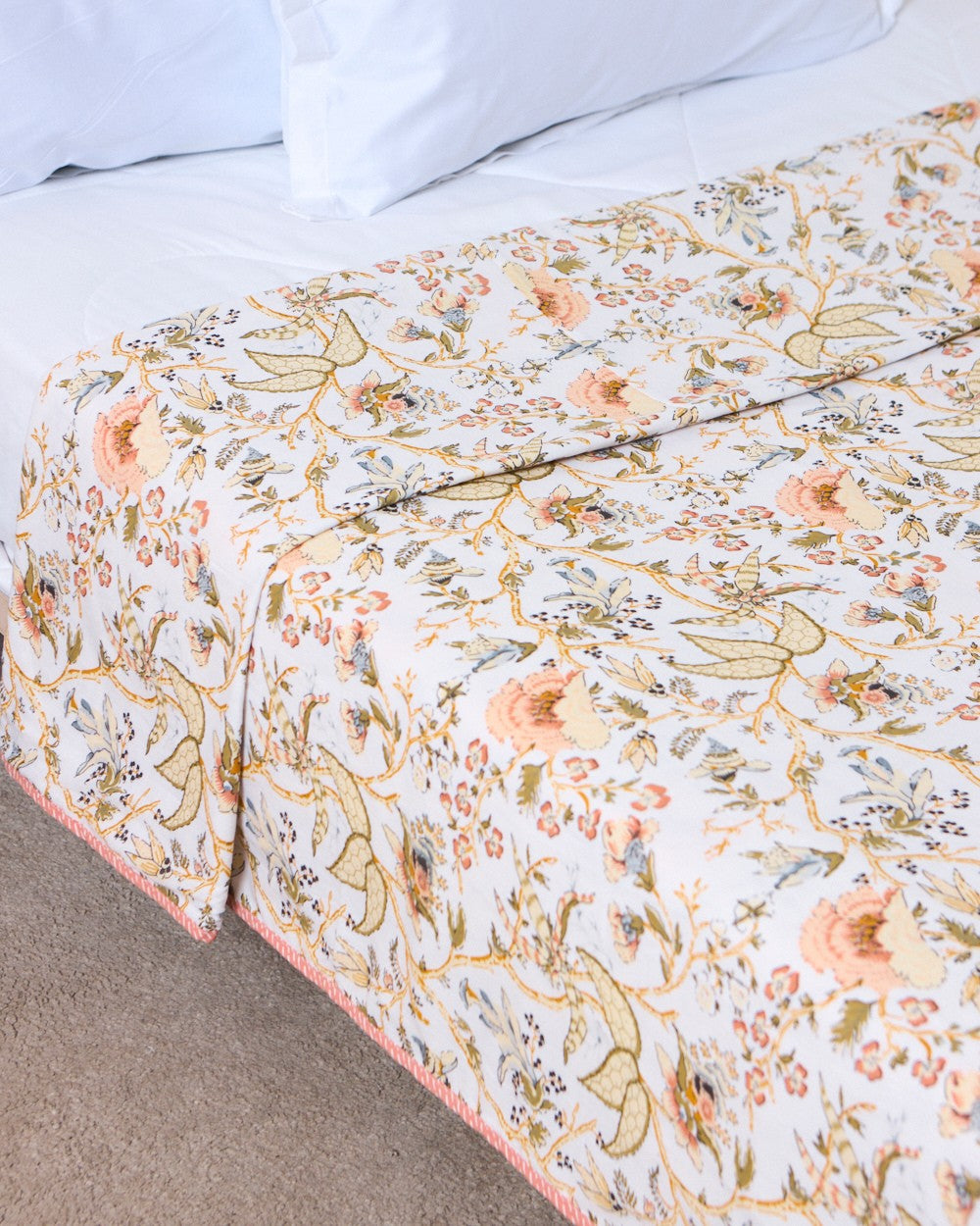 Golden Bloom Snuggle Dohar - Double Bed 280TC