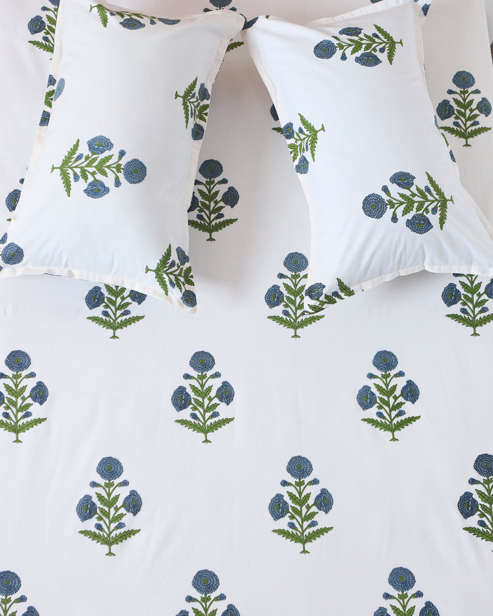 Bloomin’ Boota – Blue Floral Bedsheet Set