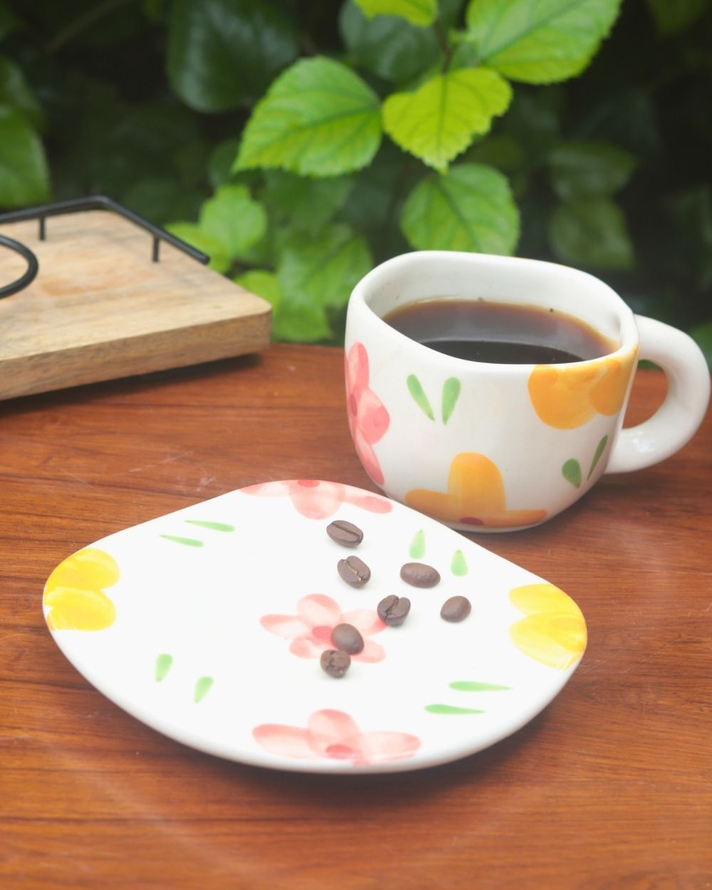 Sunrise Bloom Cup & Saucer