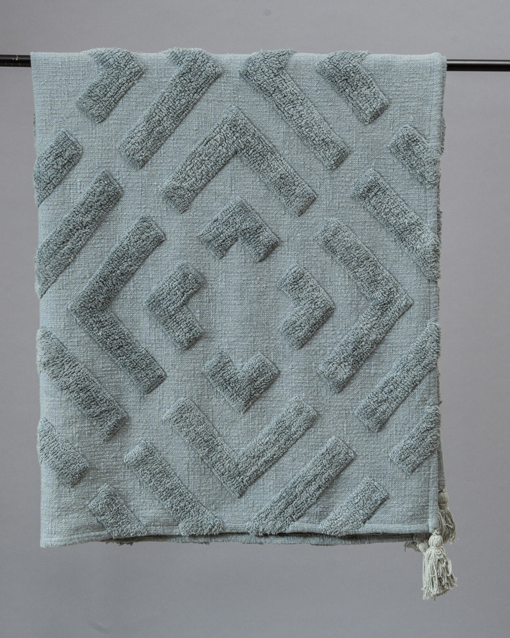 Stormy Sea Throw Blanket