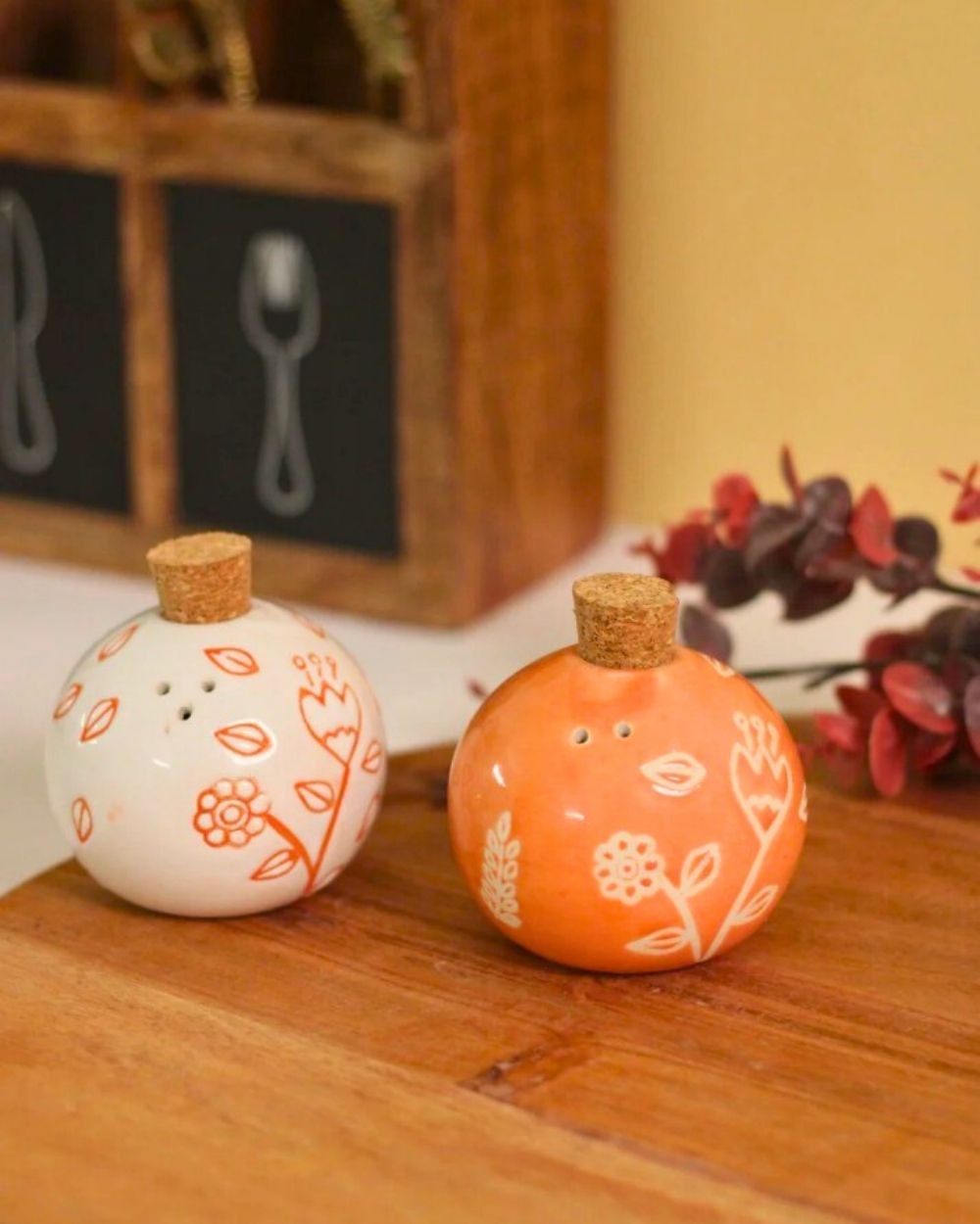 Apricot Salt & Pepper Shaker