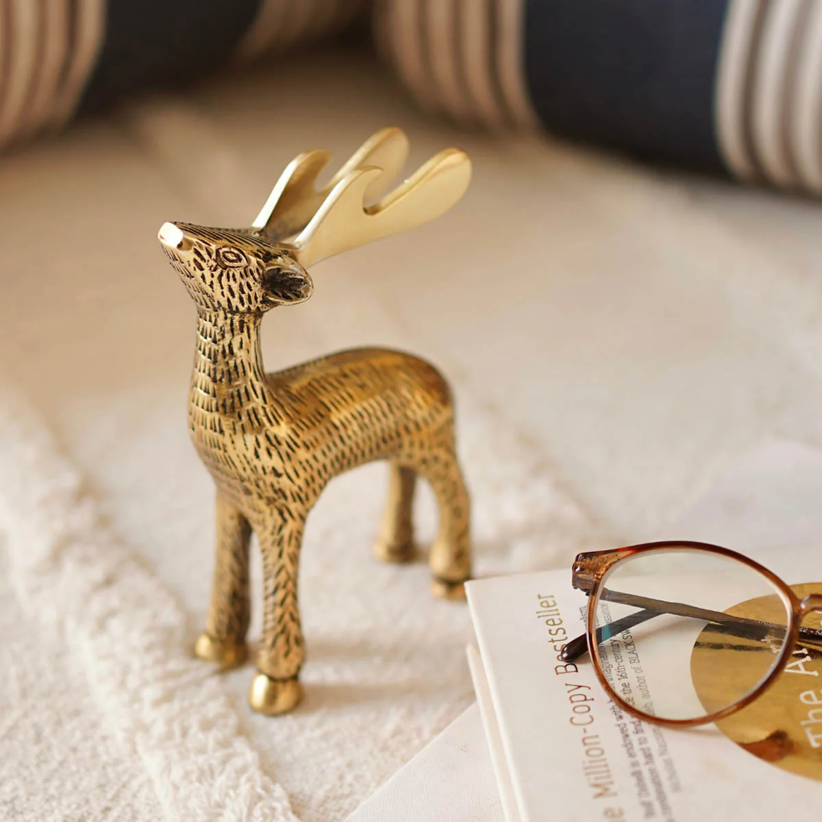 Deer Gold Figurine