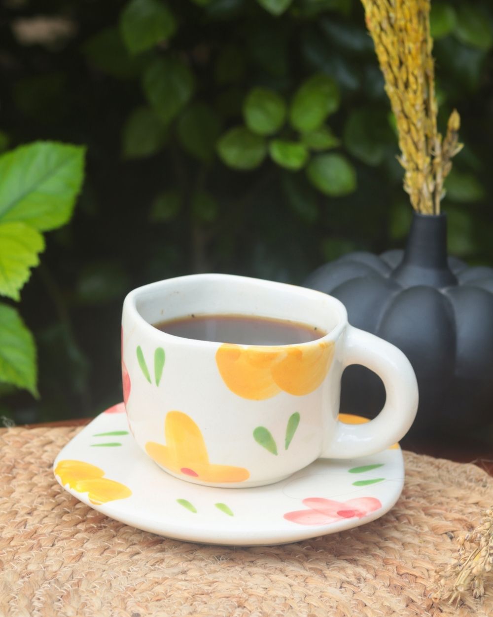 Sunrise Bloom Cup & Saucer