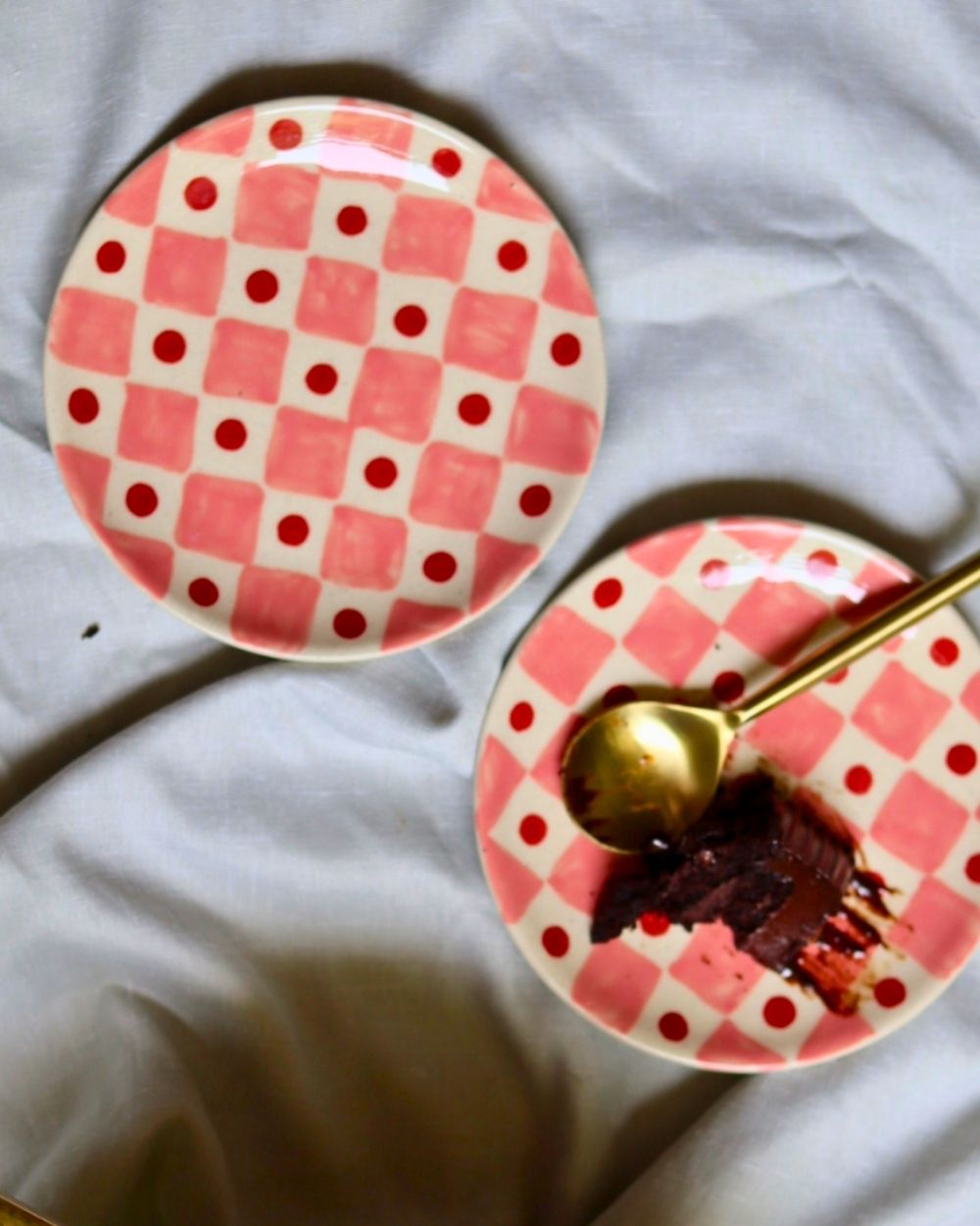 Polka Dessert Plate