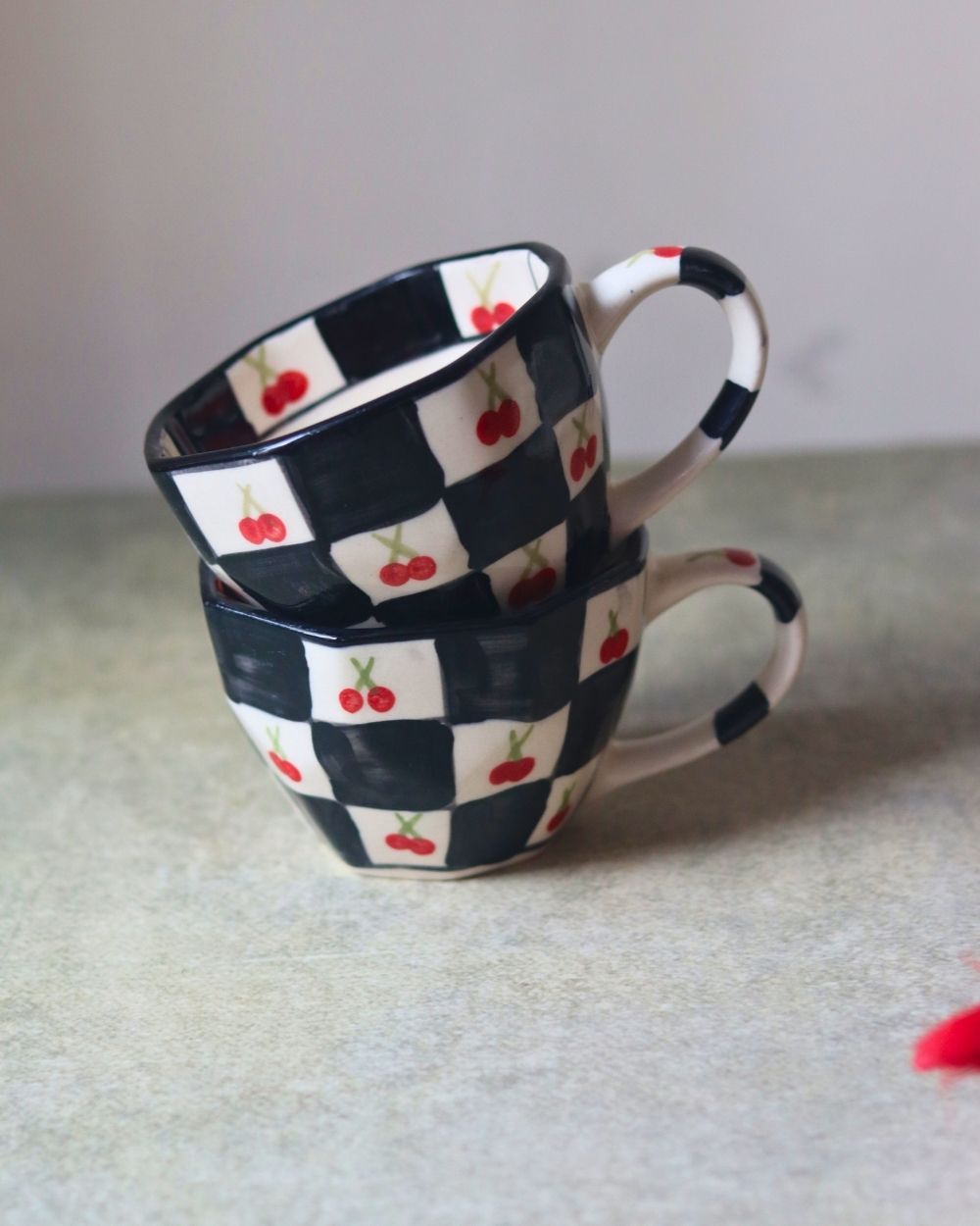 Cherry Chess Mug