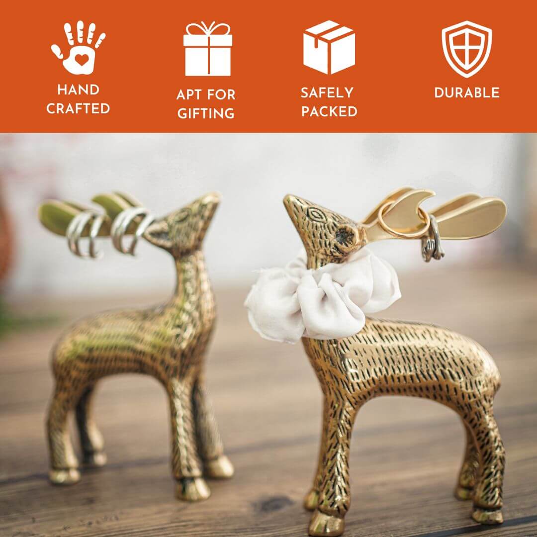 Deer Gold Figurine