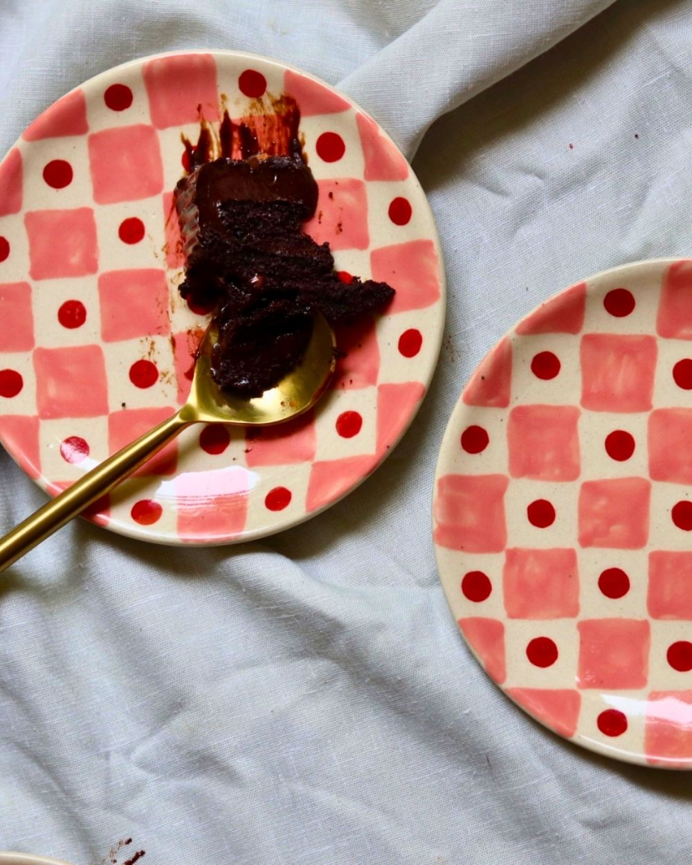 Polka Dessert Plate