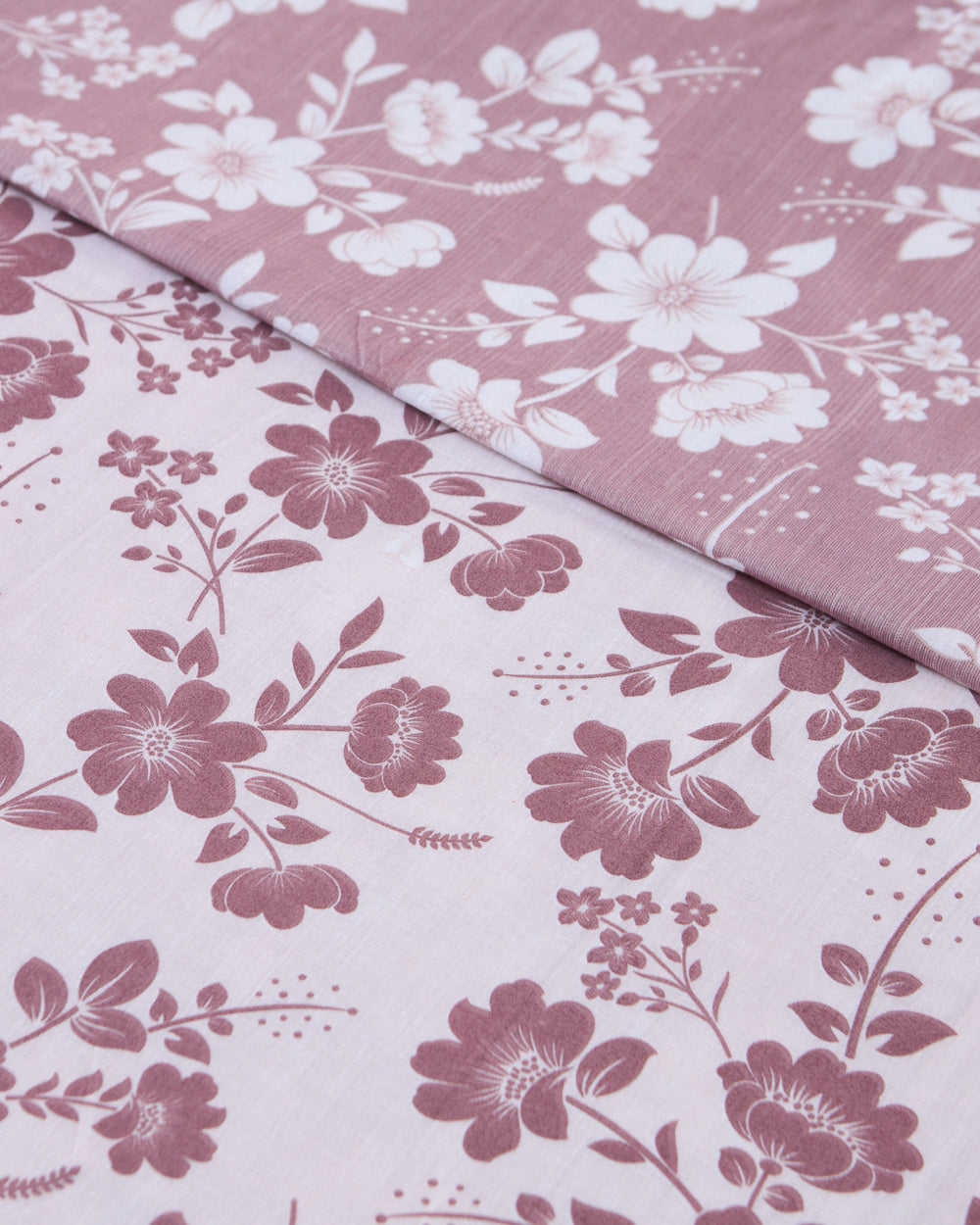 Floral Pink Reversible Dohar - Double Bed 280TC