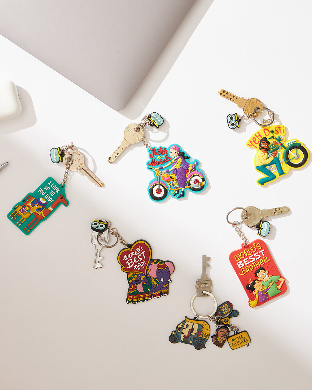 Bike Dosti Keychain