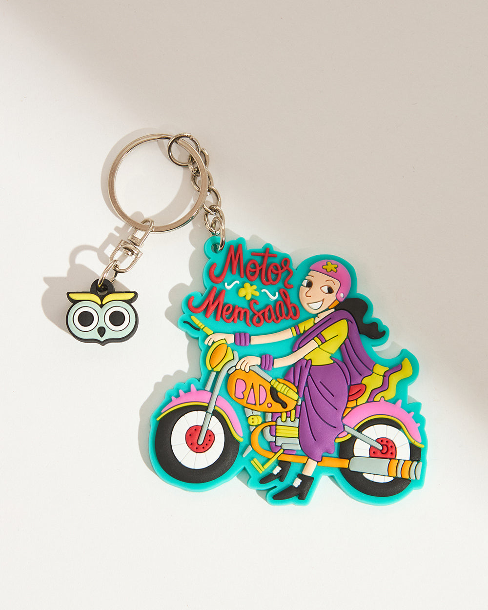 Motor Memsaheb Keychain