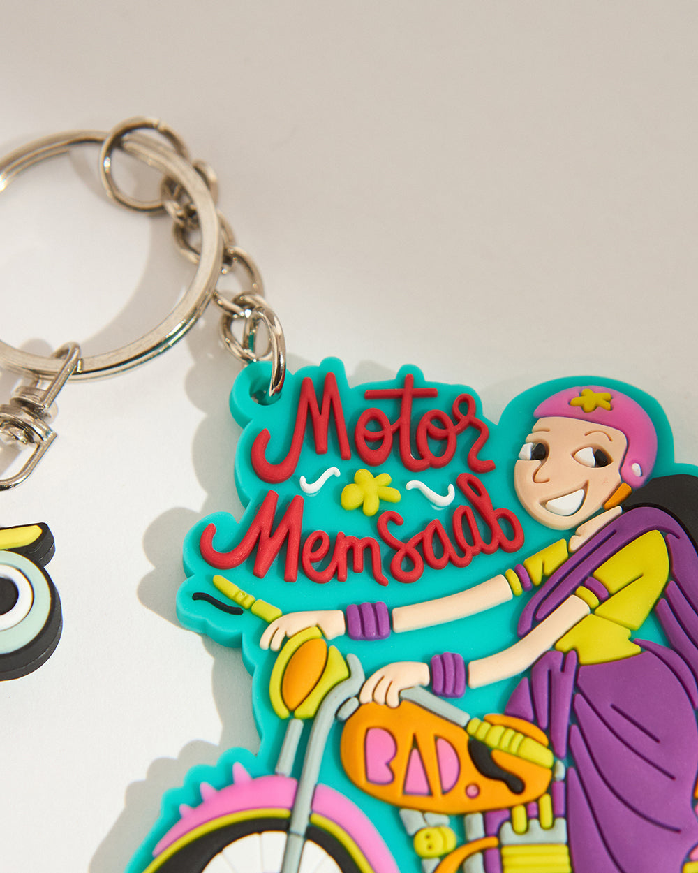 Motor Memsaheb Keychain