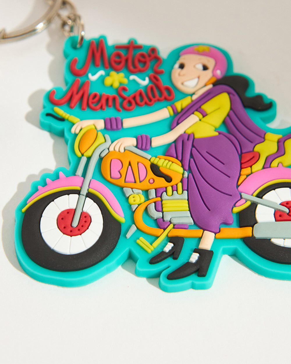 Motor Memsaheb Keychain