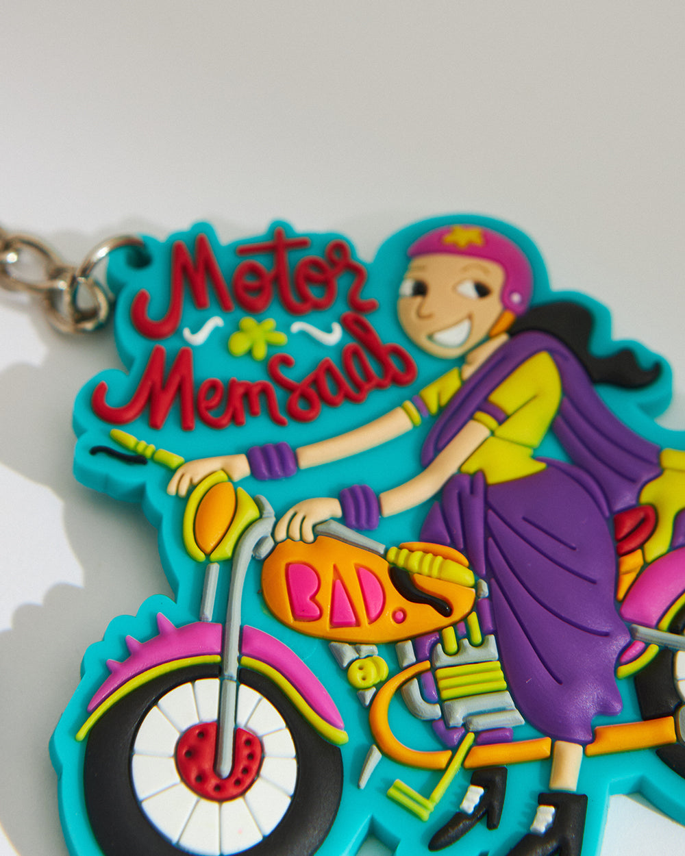 Motor Memsaheb Keychain