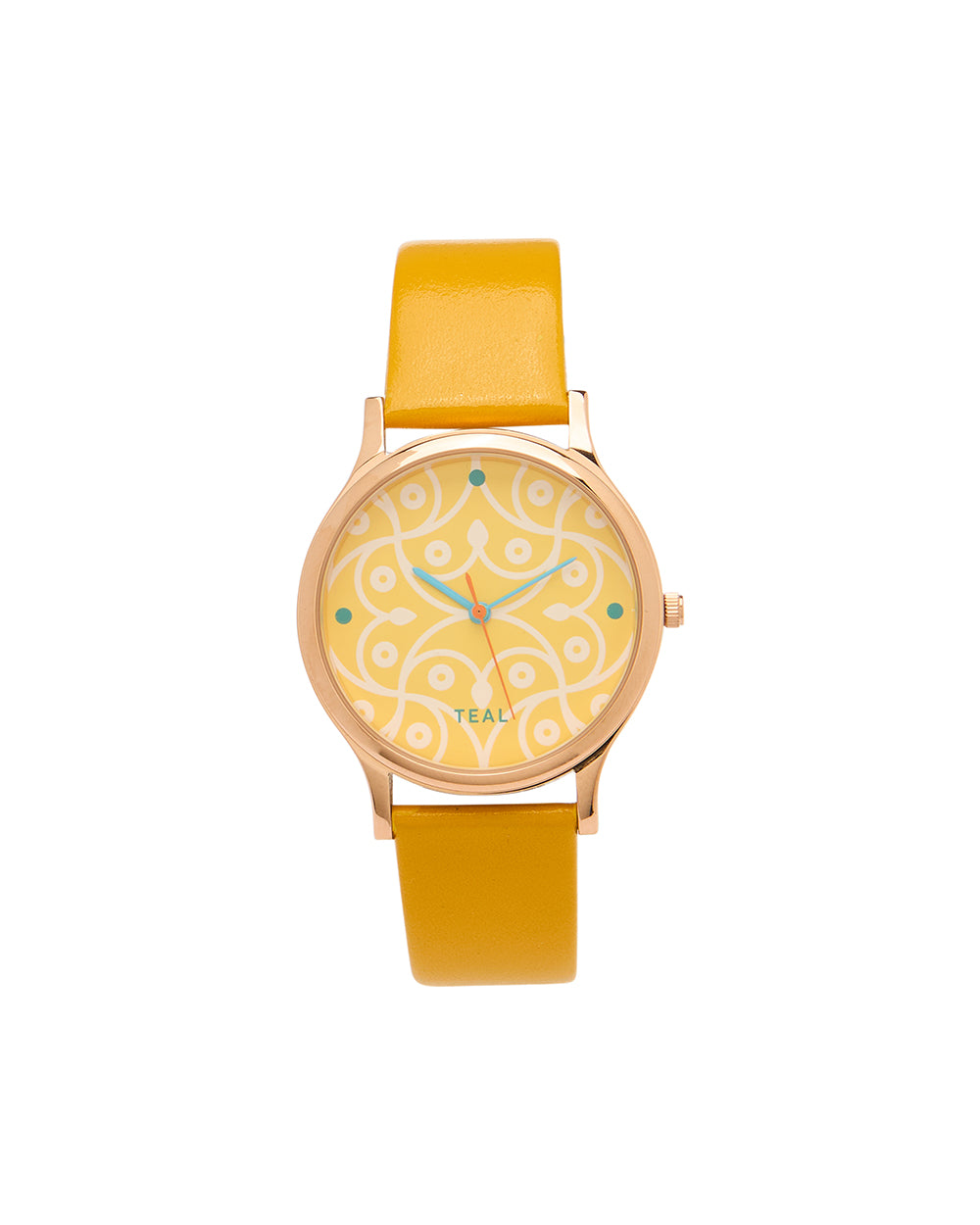 TEAL by Chumbak Pixel Blossom Wrist Watch