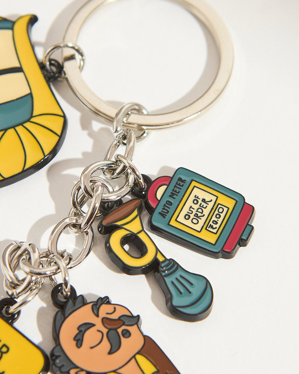 Chumbak Classic Autowalla Enamel Keychain