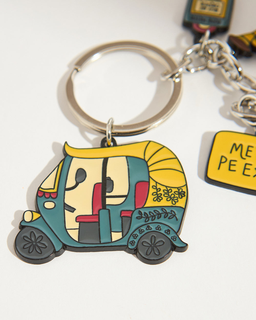 Chumbak Classic Autowalla Enamel Keychain