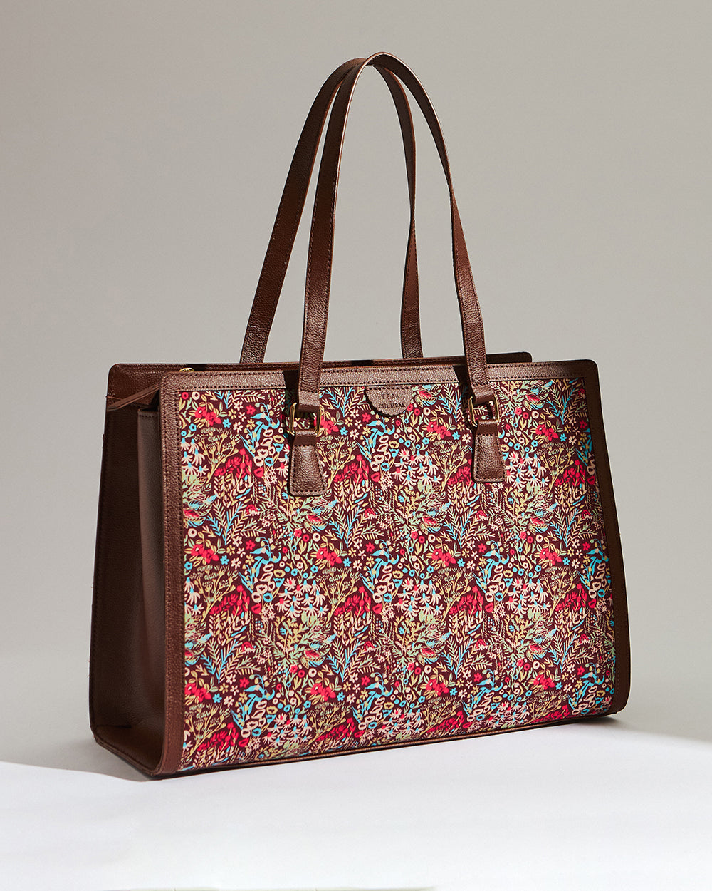 Teal by Chumbak Rainforest Office Tote