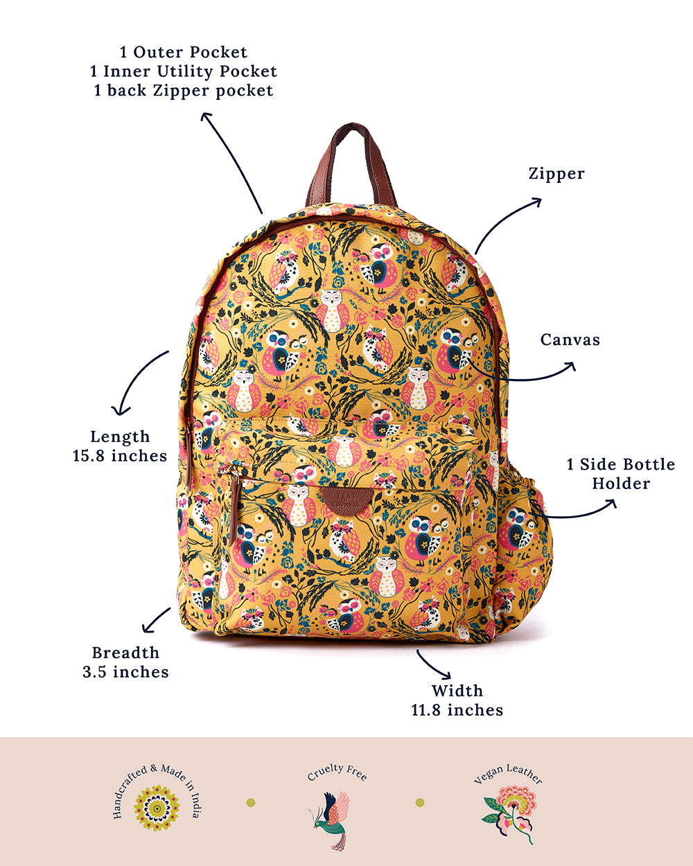 Chumbak backpack hot sale