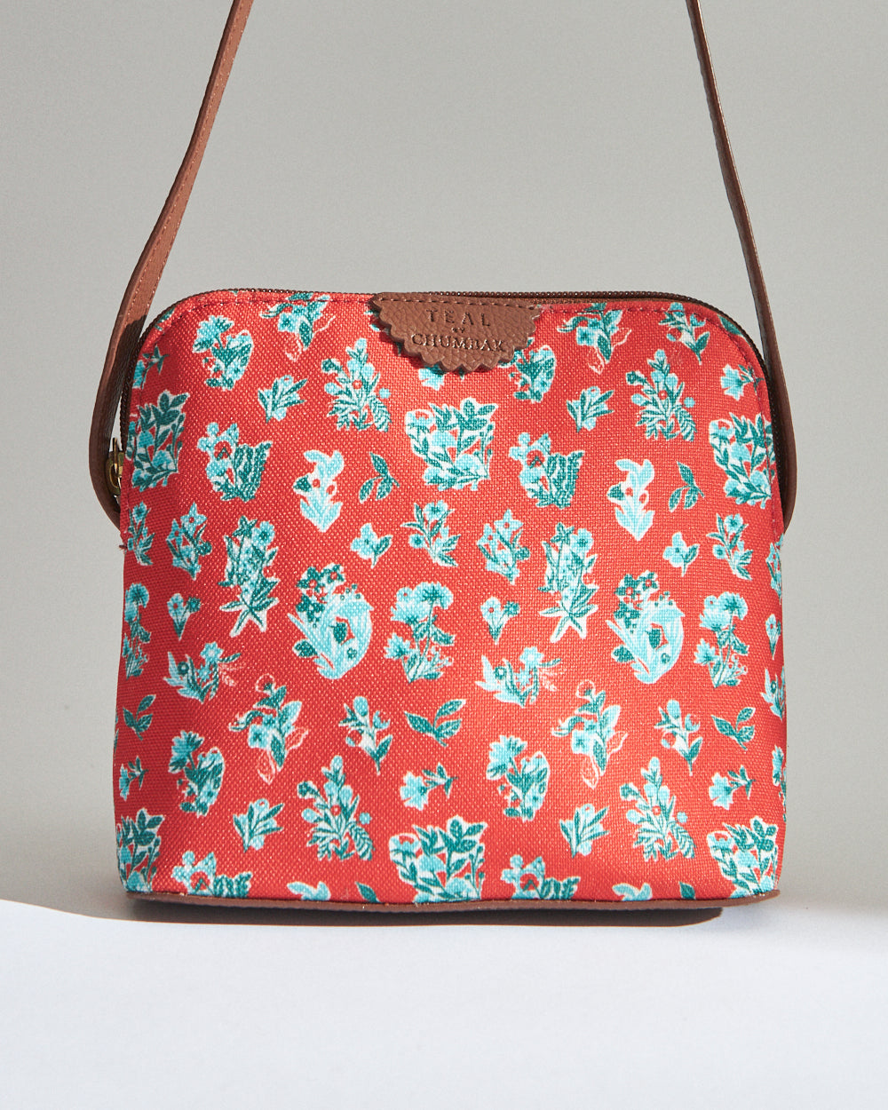 Teal by Chumbak Wildflower Sling bag