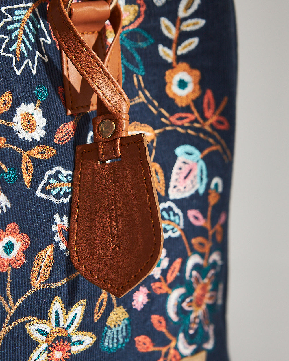 Embroidered Tote | Batik Bloom