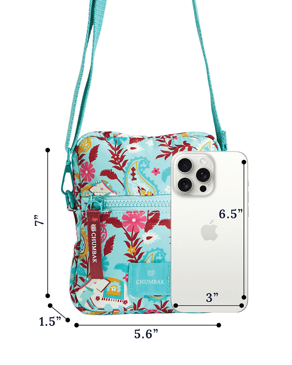 Mini Resort Crossbody Bag | Paisley Tusker