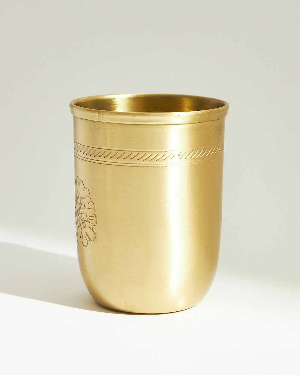 Marigold Brass Tumbler