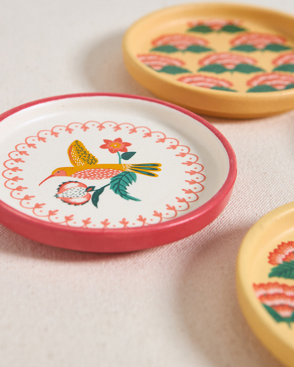 Bahaar Coasters | Set Of 4