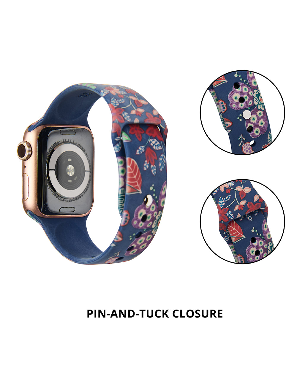 Batik Bloom Apple Watchband (38/40/41mm)