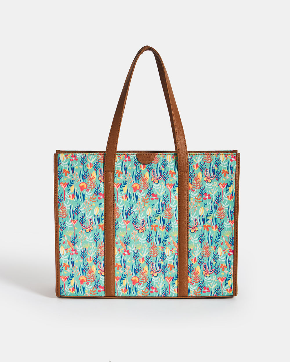 Teal by Chumbak |Tokyo Blooms Canvas Tote