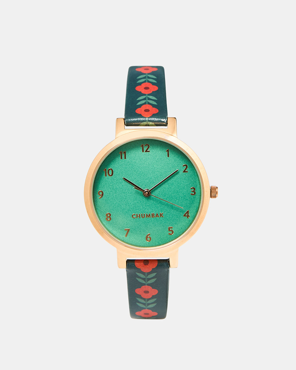 Teal by Chumbak | Festive Beats Printed Strap Green