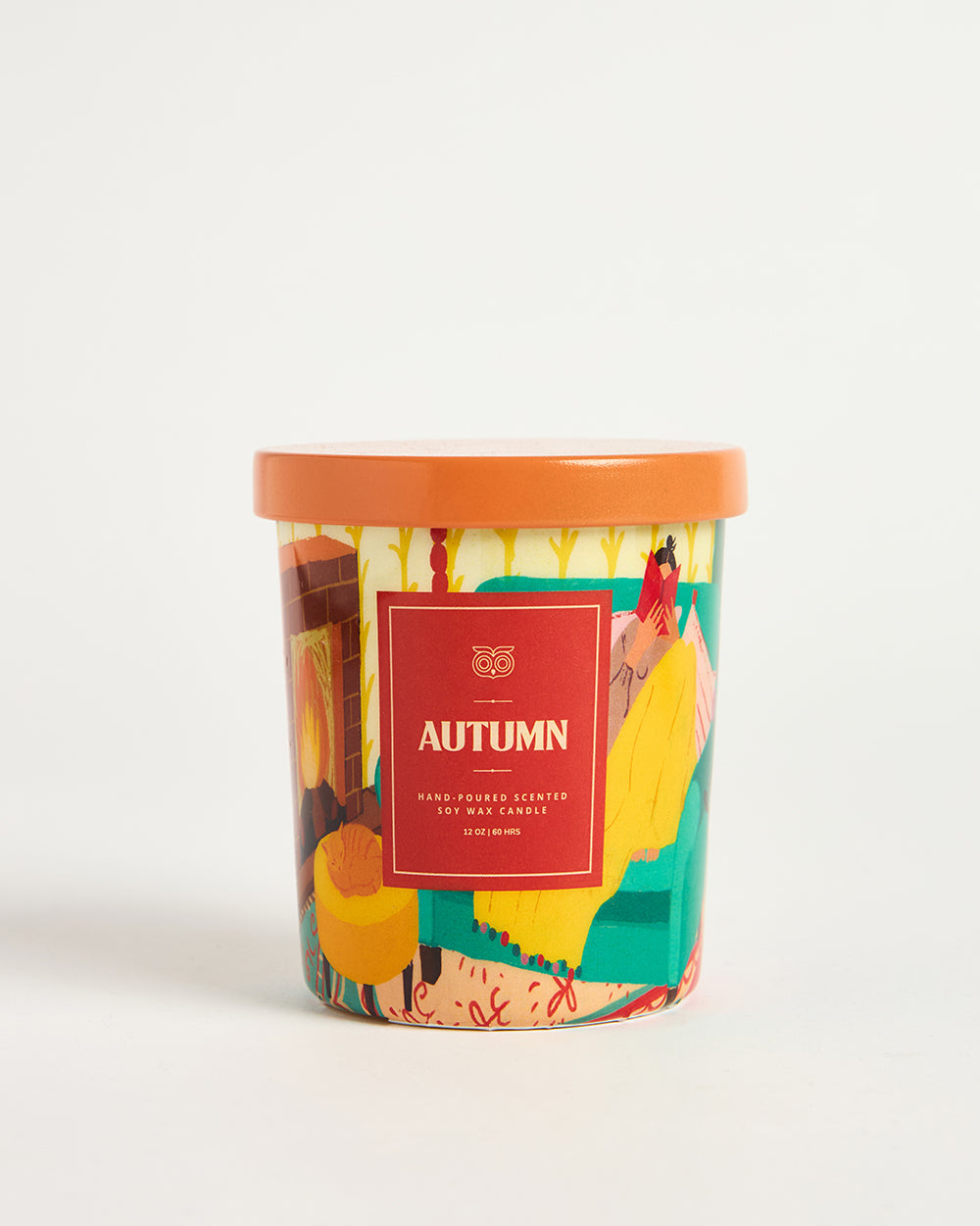 Autmun Soy Wax Candle, Apple & Cinnamon