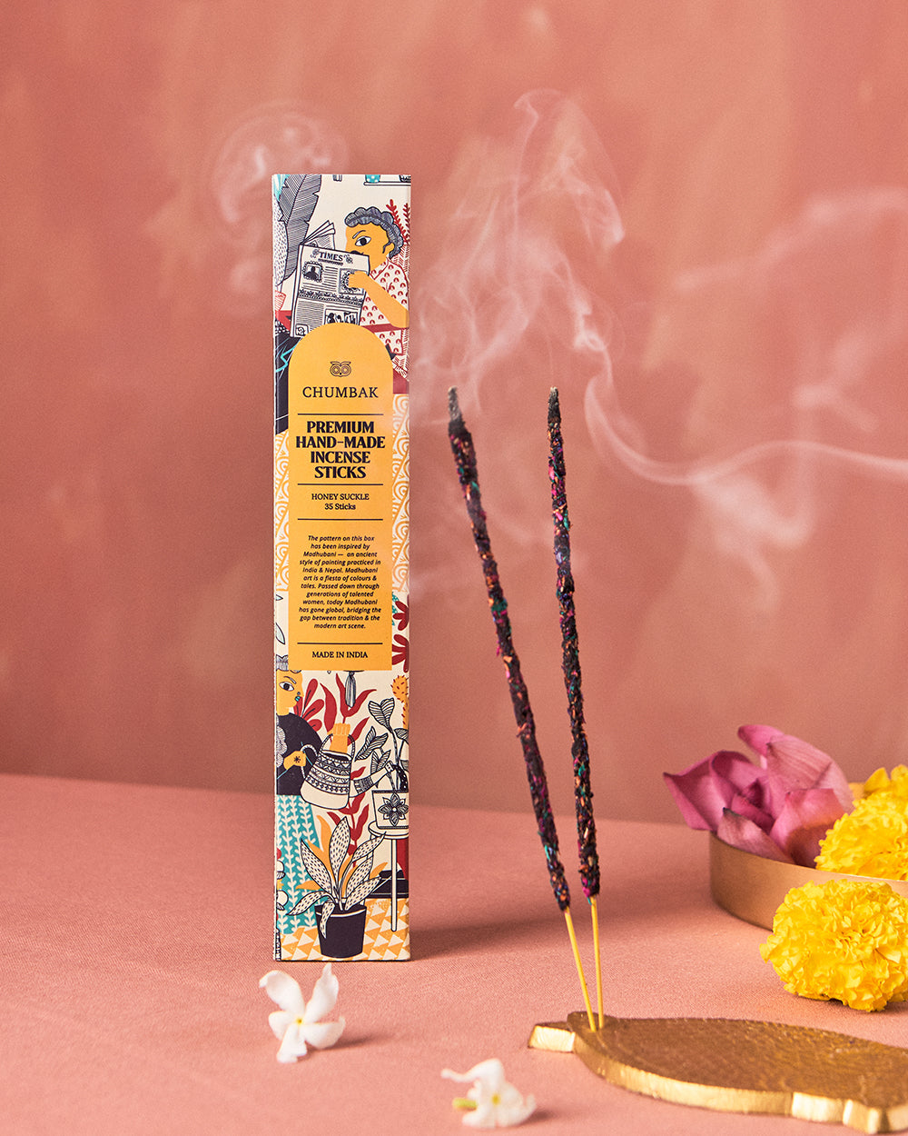 Honey Suckle Incense Sticks - Pack of 35