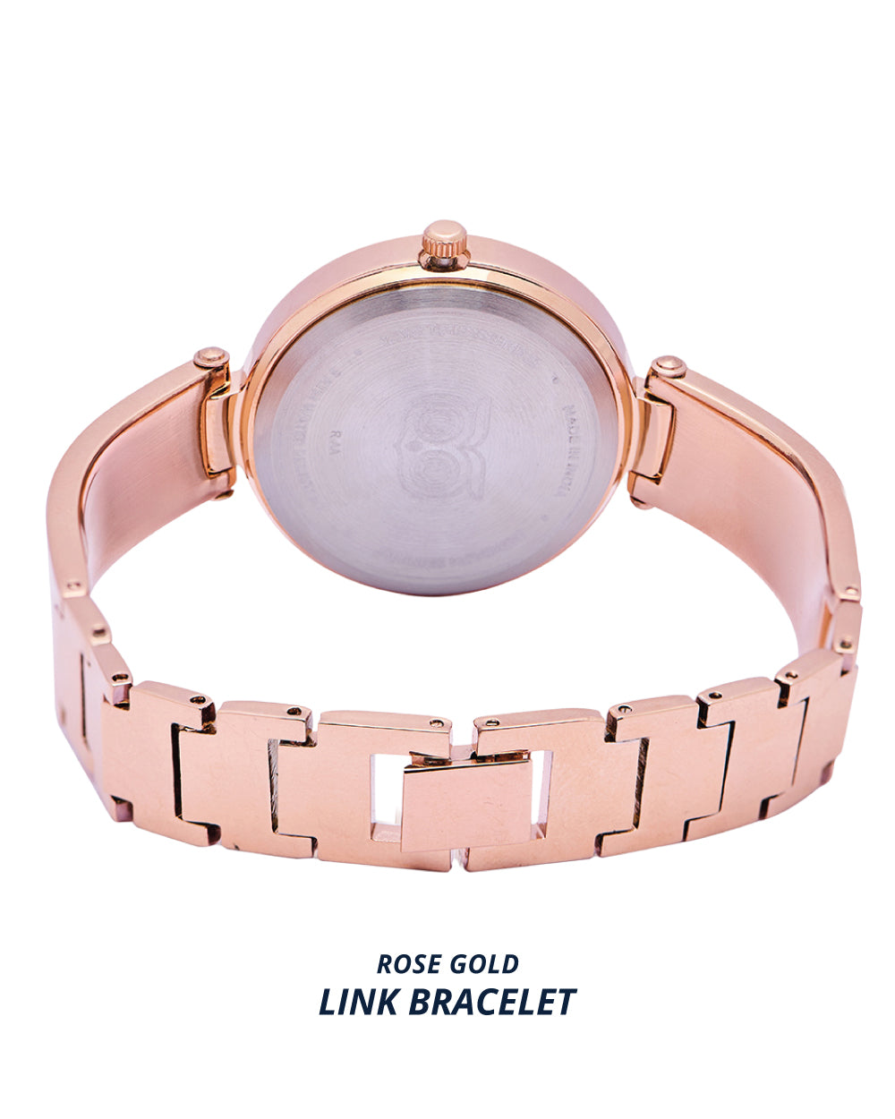 Nocturnal Metal Watch | Rosegold with Lilac Dial