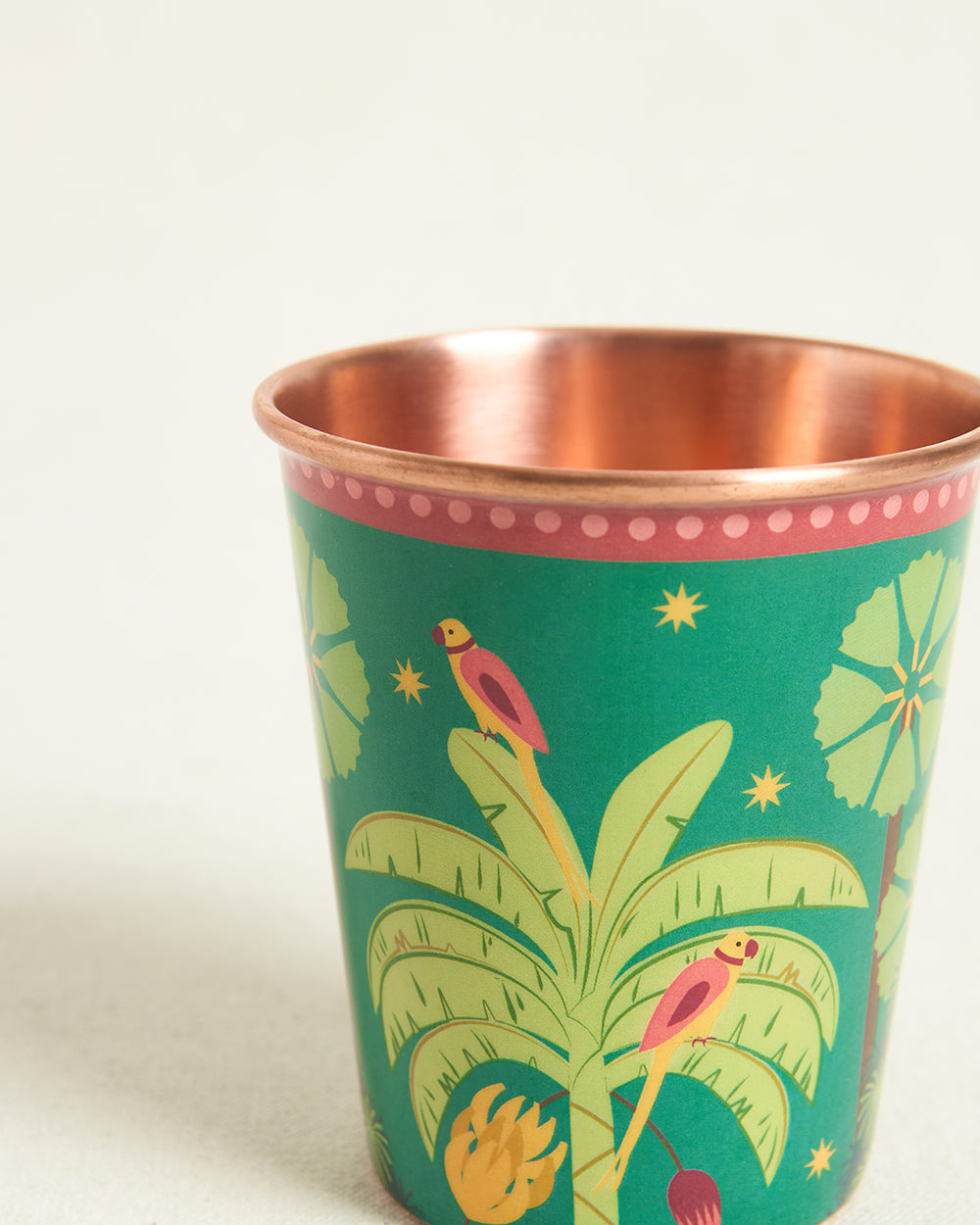 Starry Diwali Saanjh Copper Tumbler - Small