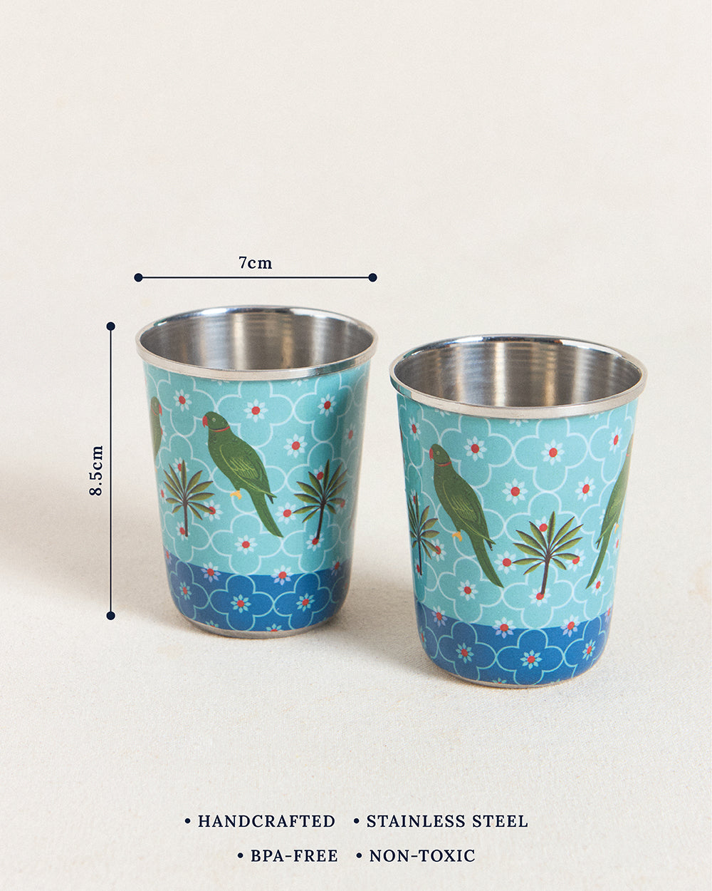 Chettinad Steel Tumbler set