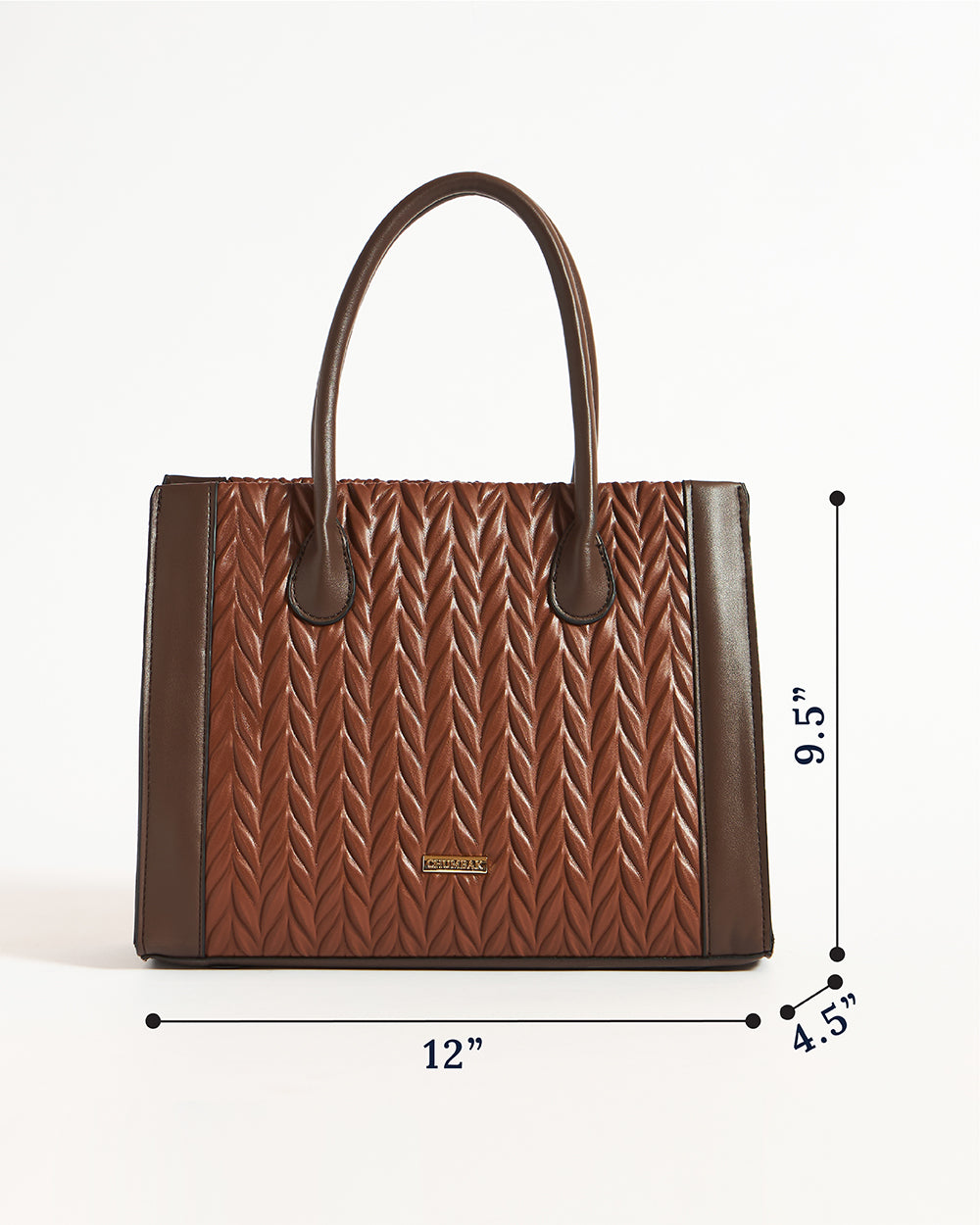 Mocha Weave Handbag