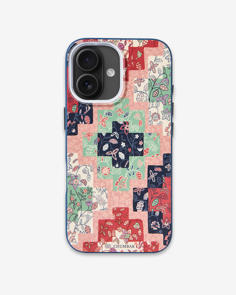 Phone Case Cover for iPhone 16 - Batik Patchprint