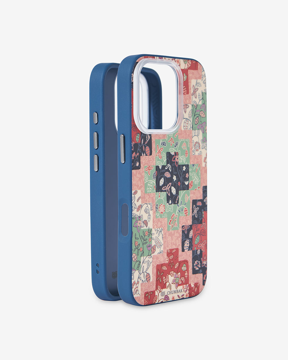 Phone Case Cover for iPhone 16 Pro - Batik Patchprint