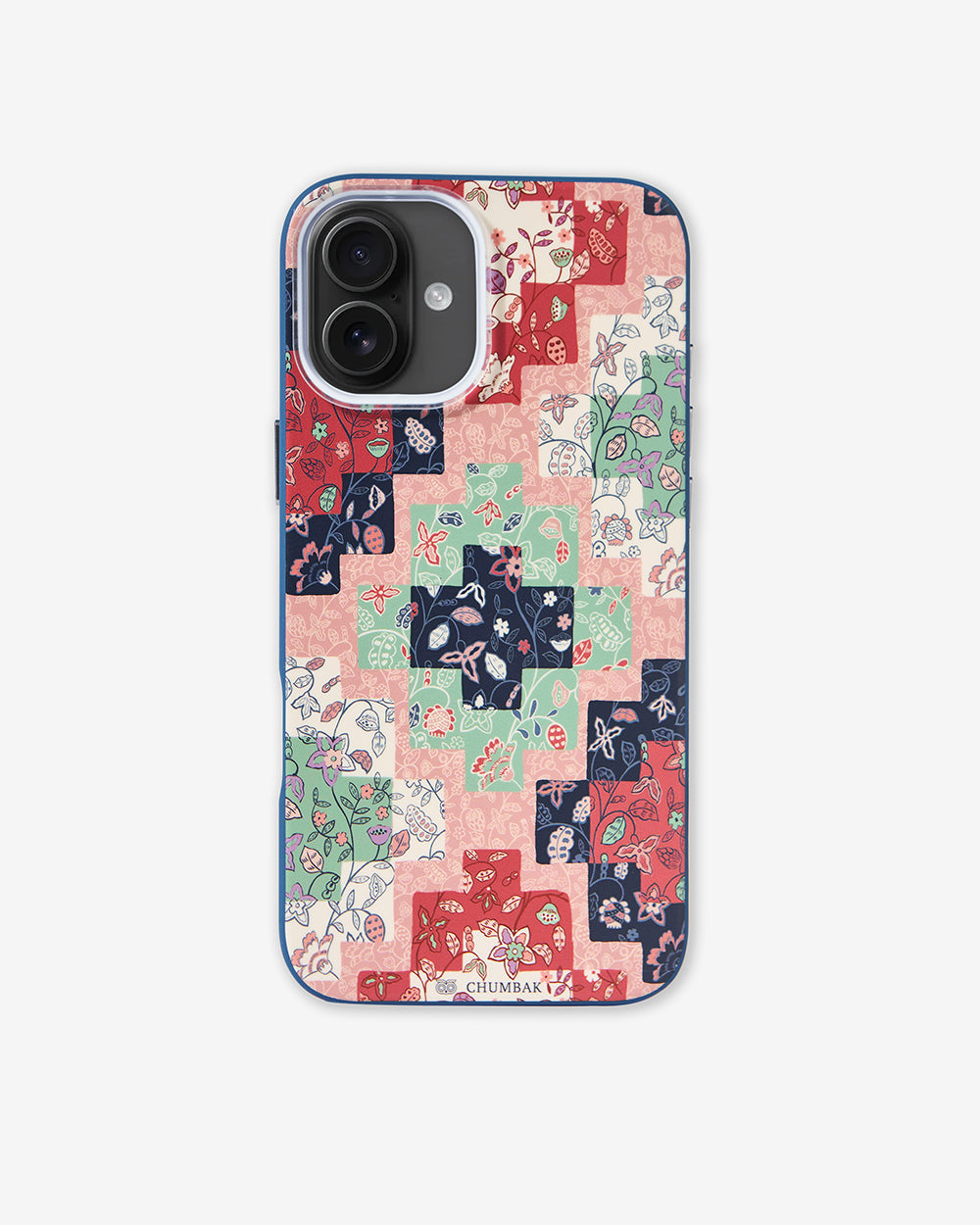 Phone Case Cover for iPhone 16 Plus - Batik Patchprint